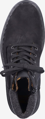 Rieker Lace-Up Boots in Black