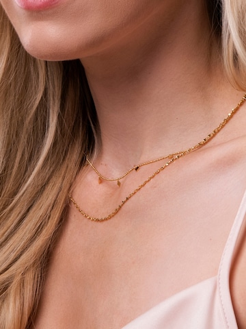 Amberz Ketting 'Agatha' in Goud