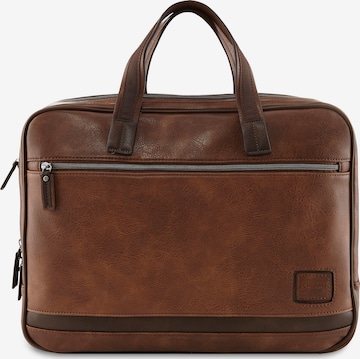 Picard Document Bag 'Breakers' in Brown: front