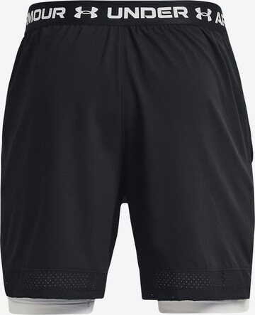 UNDER ARMOUR Regular Workout Pants 'Vanish' in Black