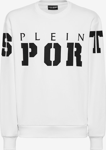 Plein Sport - Sweatshirt de desporto em branco: frente