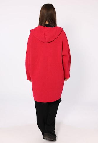 Zwillingsherz Fleece Jacket in Pink: back