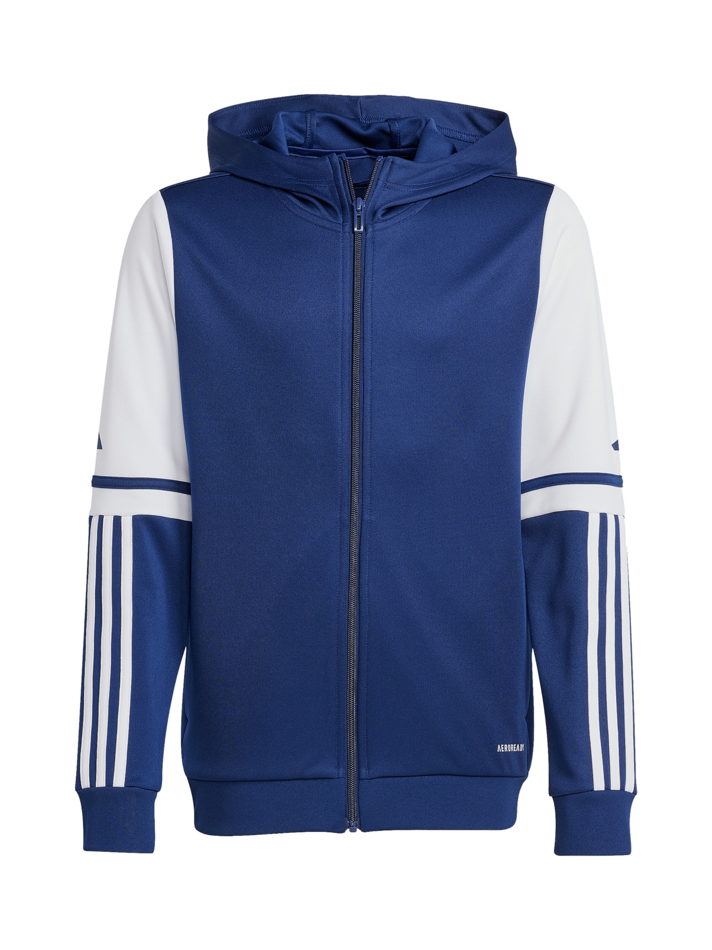 ADIDAS PERFORMANCE Sportsweatjacke in Blau: Vorderseite
