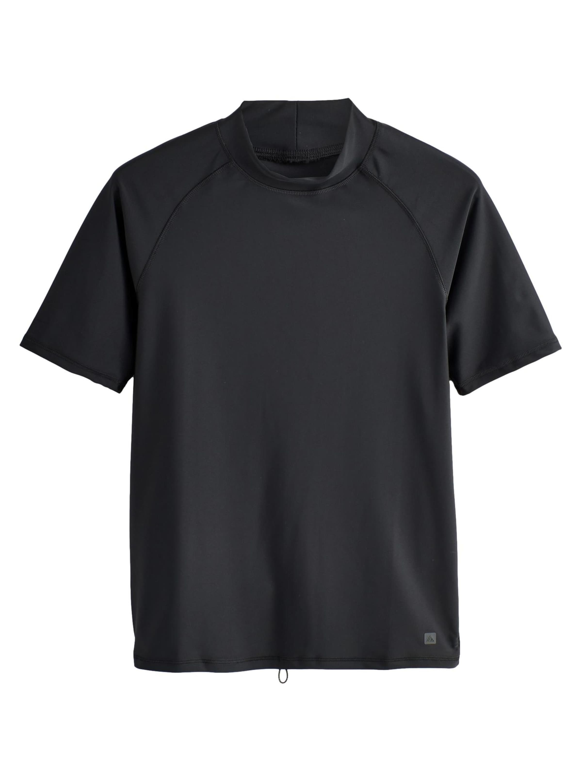 Next Λειτουργικό μπλουζάκι σε μαύρο: μπροστά