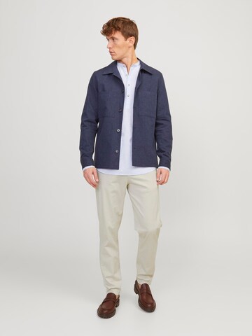 JACK & JONES Tapered Chino trousers 'JPStace JJHarlow' in Beige