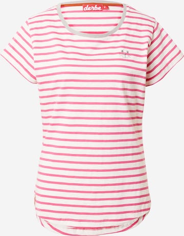Derbe Shirt in Roze: voorkant