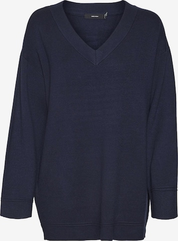 Pull-over 'Gold' VERO MODA en bleu : devant