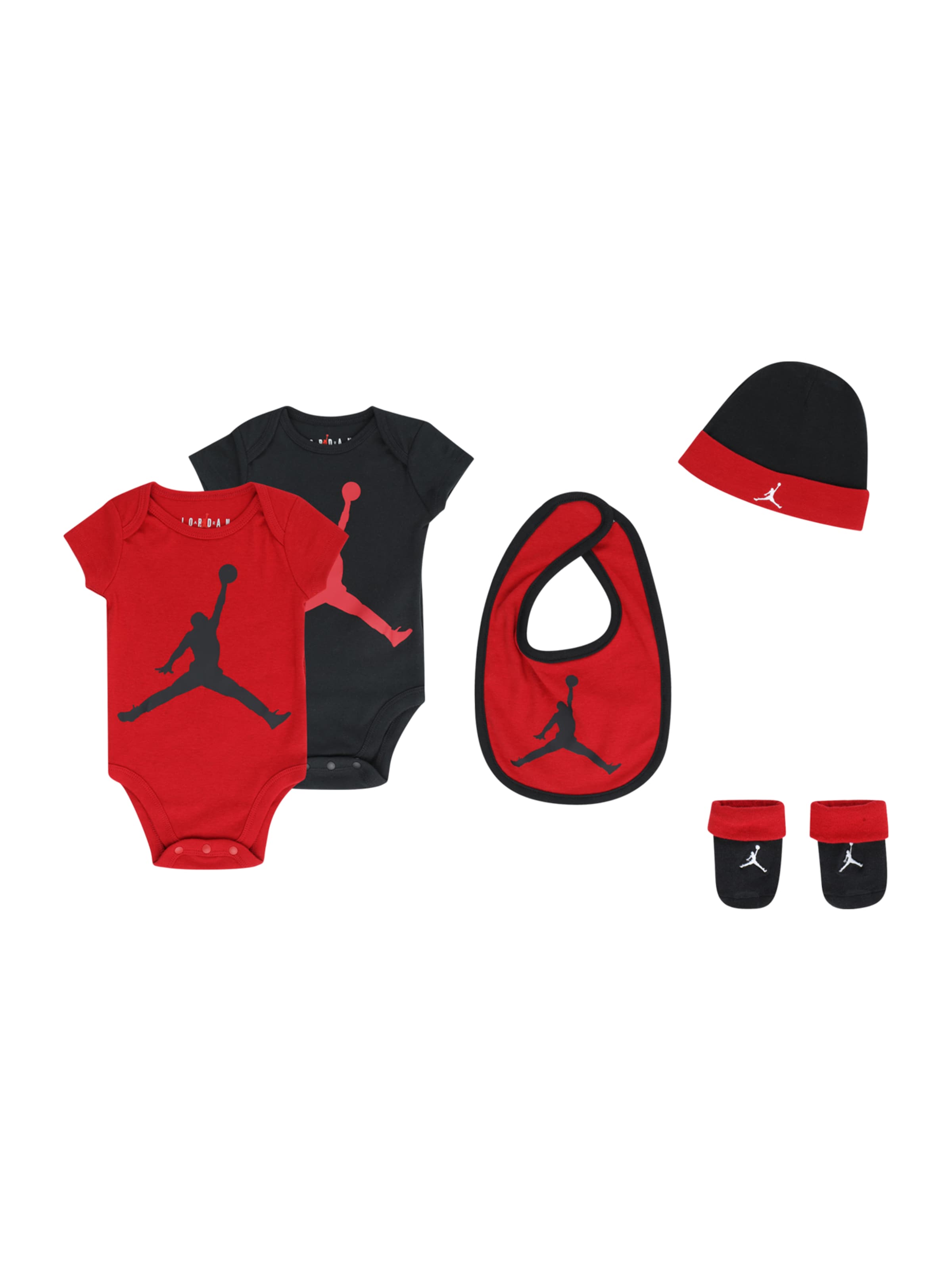 Jordan Zestaw w kolorze czerwony: przód