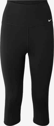 NIKE Pantalon de sport 'One' en noir / blanc, Vue avec produit