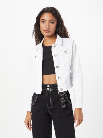 Frieda & Freddies NY Between-Season Jacket in White: front