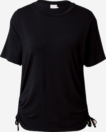 T-shirt 'Dylan' Kaffe en noir : devant