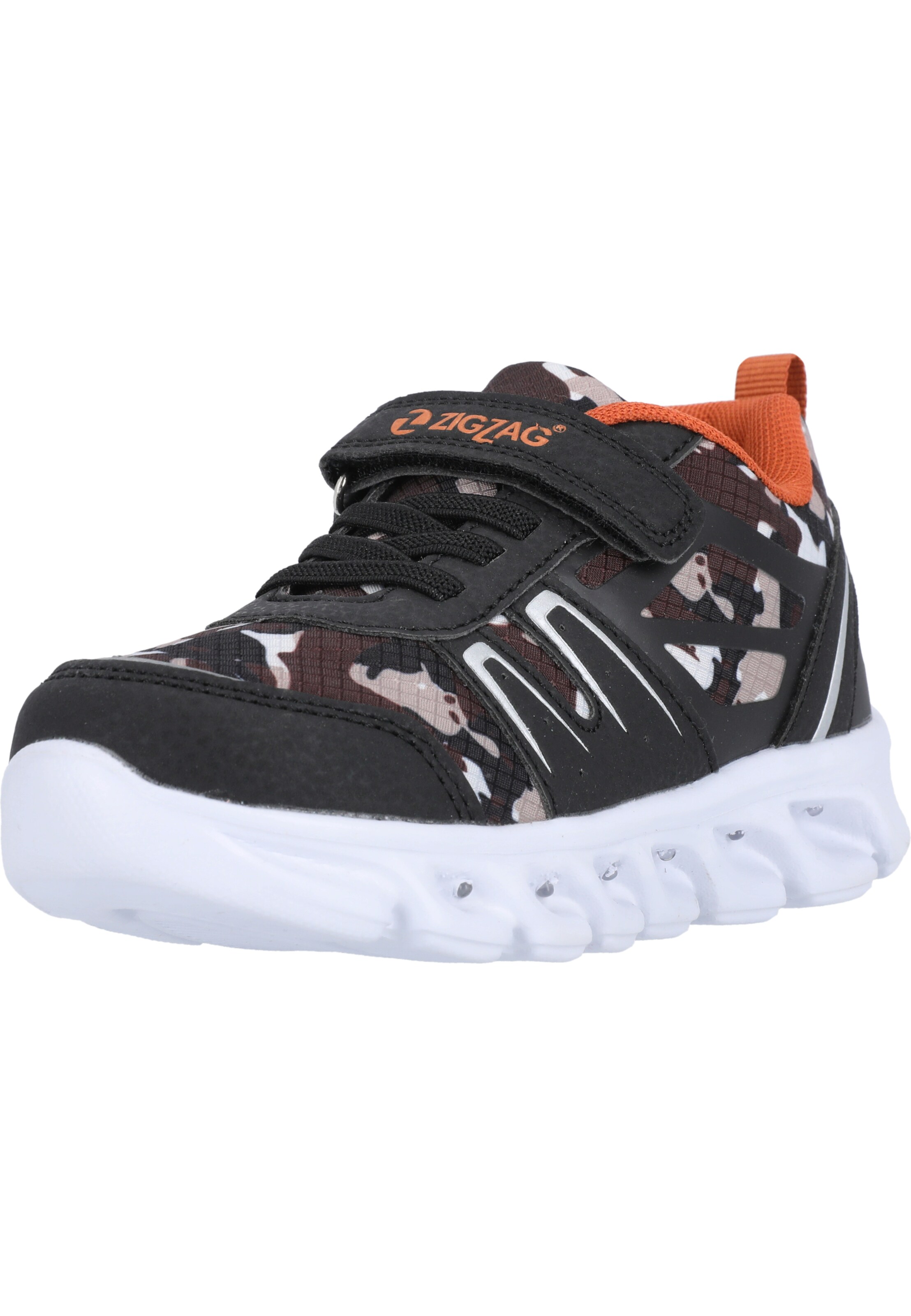 ZigZag Sneaker 'Velund' in Schwarz: Vorderseite