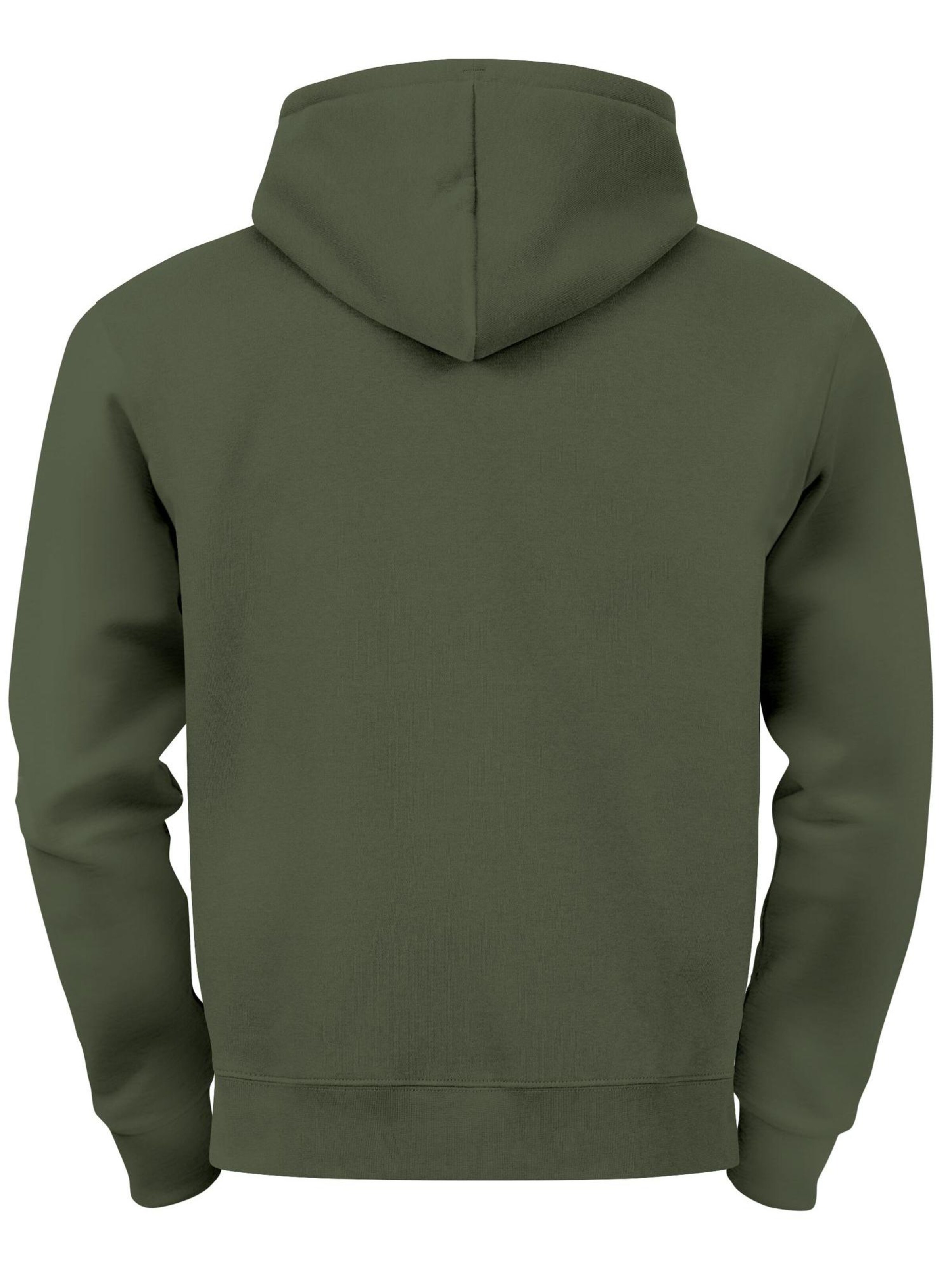 Neverless Sweatshirt 'Origami Vogel' in Green