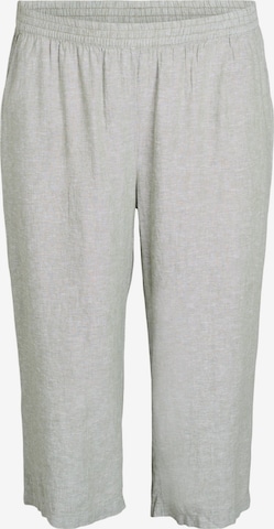 ZizziLoosefit Hlače 'Vlina' - zelena boja: prednji dio