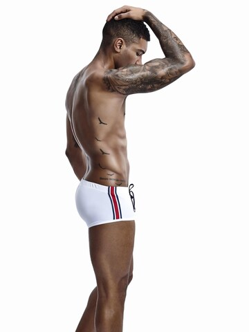 SEOBEAN Swim Trunks in White