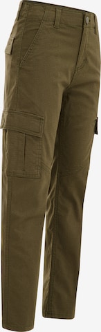 WE Fashion Regular Broek in Groen