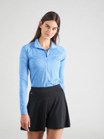 UNDER ARMOUR Funktionsshirt in Blau: predná strana