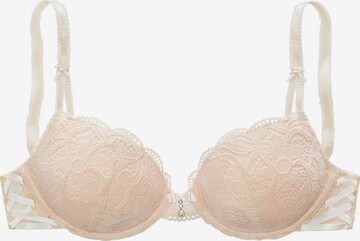 LASCANA Push-up Bra in Pink: front