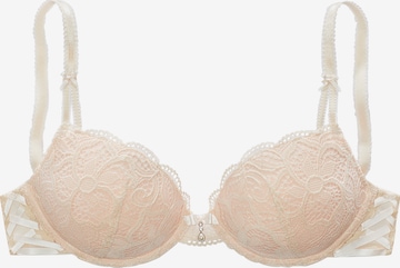 LASCANA - Push-up Sujetador en rosa: frente