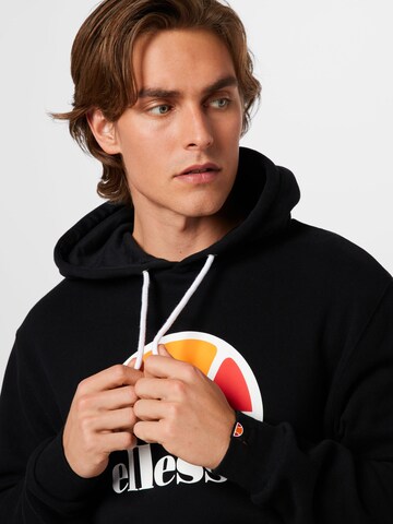 ELLESSE Sweatshirt 'Dahryl' in Schwarz