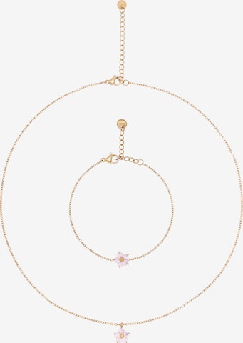 MYMO Sieraden set in Goud: voorkant