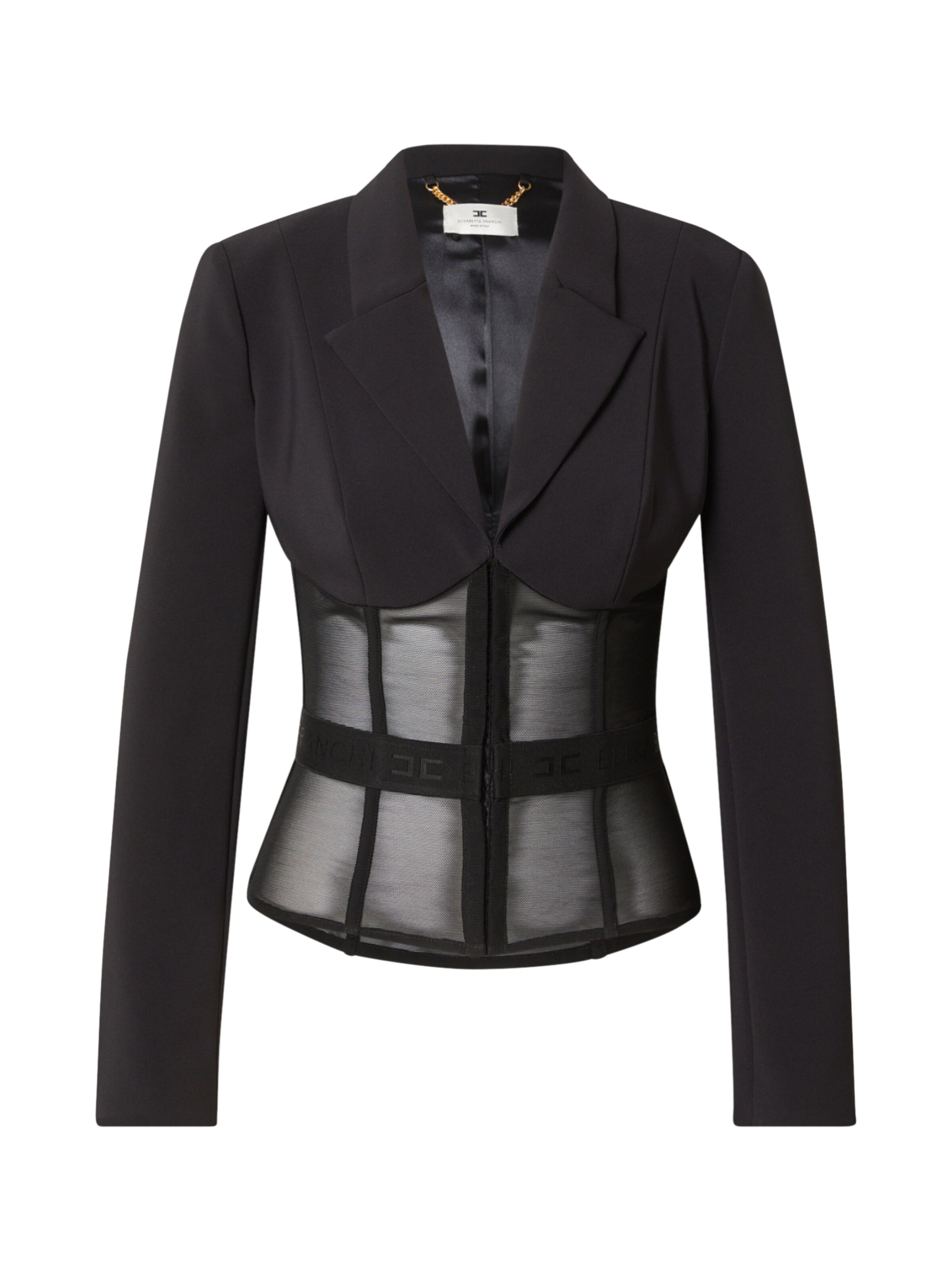 Elisabetta Franchi Felpa girocollo EFFE111 main image 1