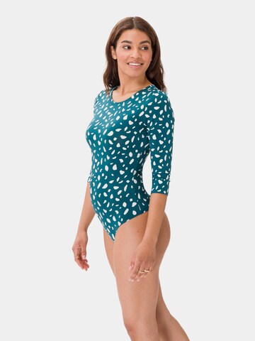 Les Lunes Shirtbody 'Alena' in Blau