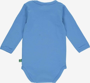 Fred's World by GREEN COTTON Rompertje/body 'Langarm' in Blauw