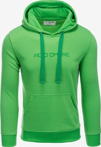 Ombre Sweatshirt 'B1351' in Green: front