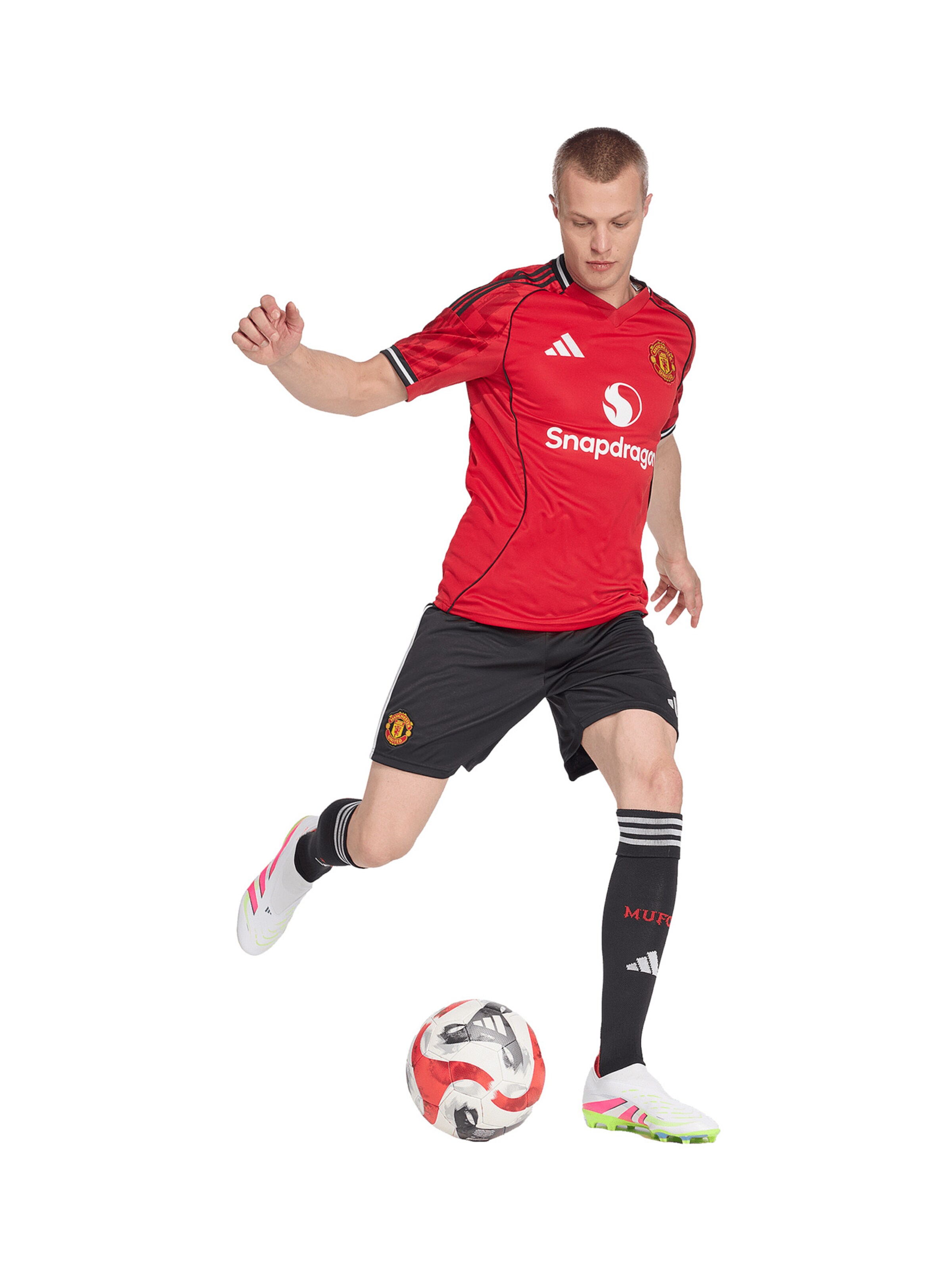 ADIDAS PERFORMANCE Regular Sportshorts 'Manchester United 25/26' in Schwarz