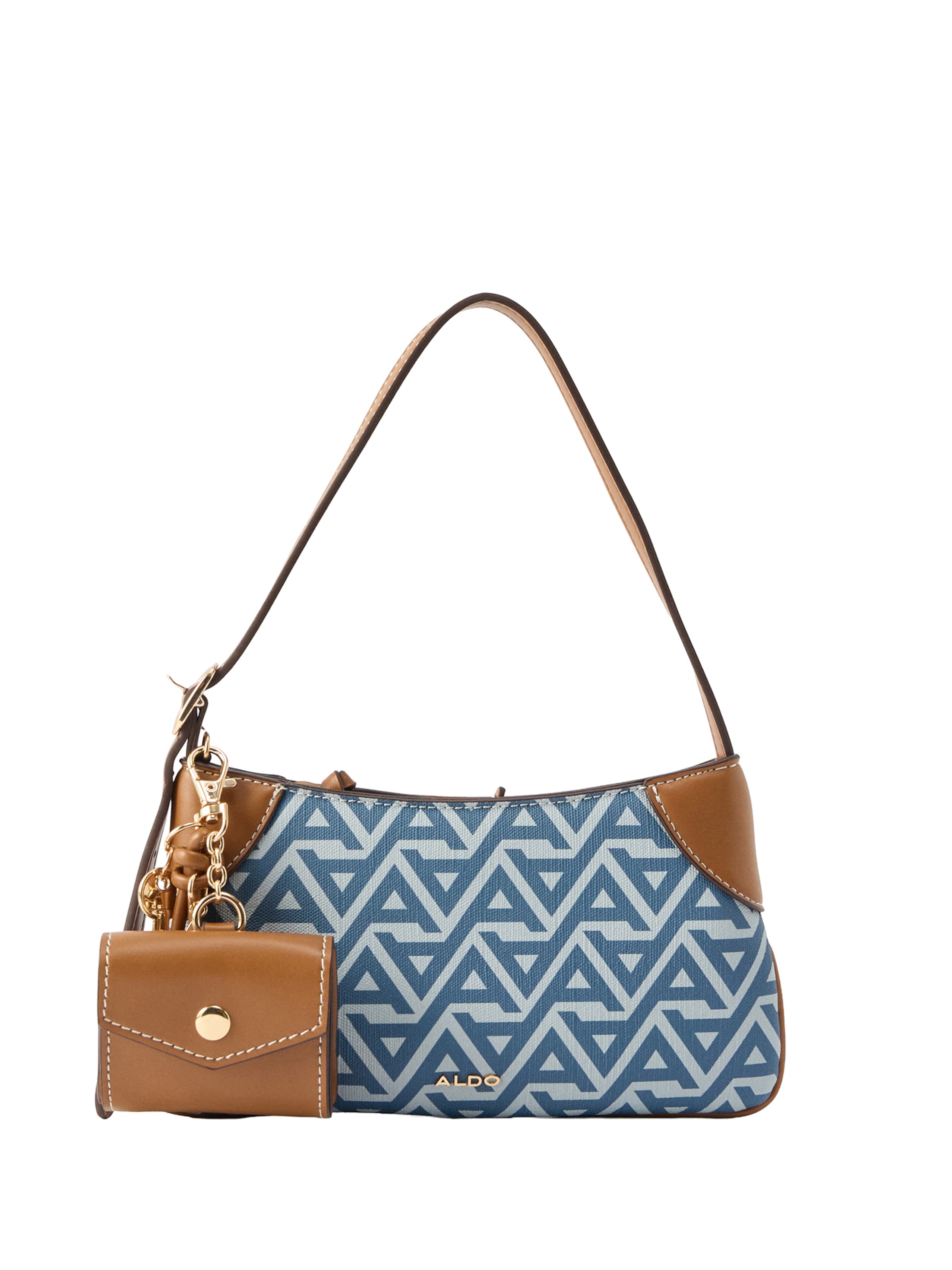 ALDO Õlakott 'KELIA' opaal / pastellsinine / pruun, Tootevaade