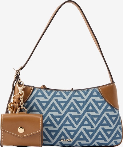 Rankinė ant peties 'KELIA' iš ALDO, spalva – opalo / pastelinė mėlyna / ruda, Prekių apžvalga