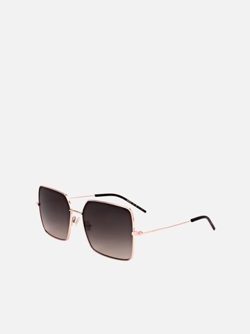 HUGO BOSS Zonnebril in Goud