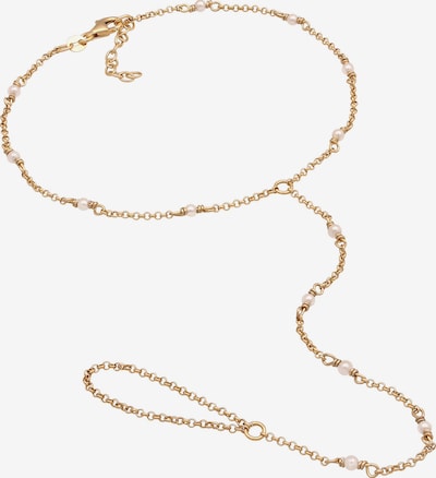 ELLI Fußschmuck in 22 in gold / perlweiß, Produktansicht