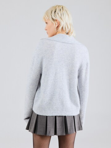 Pull-over 'Fab' Oval Square en bleu