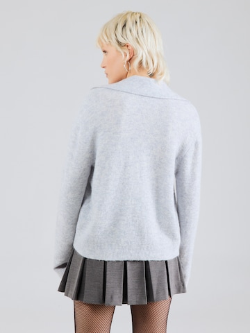 Oval Square Pullover 'Fab' in Blau