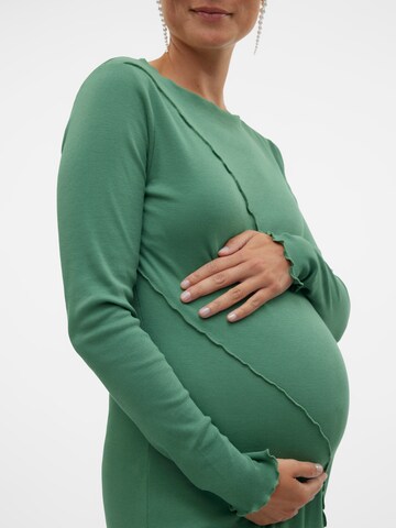 MAMALICIOUS Kleid 'MLStina' in Grün