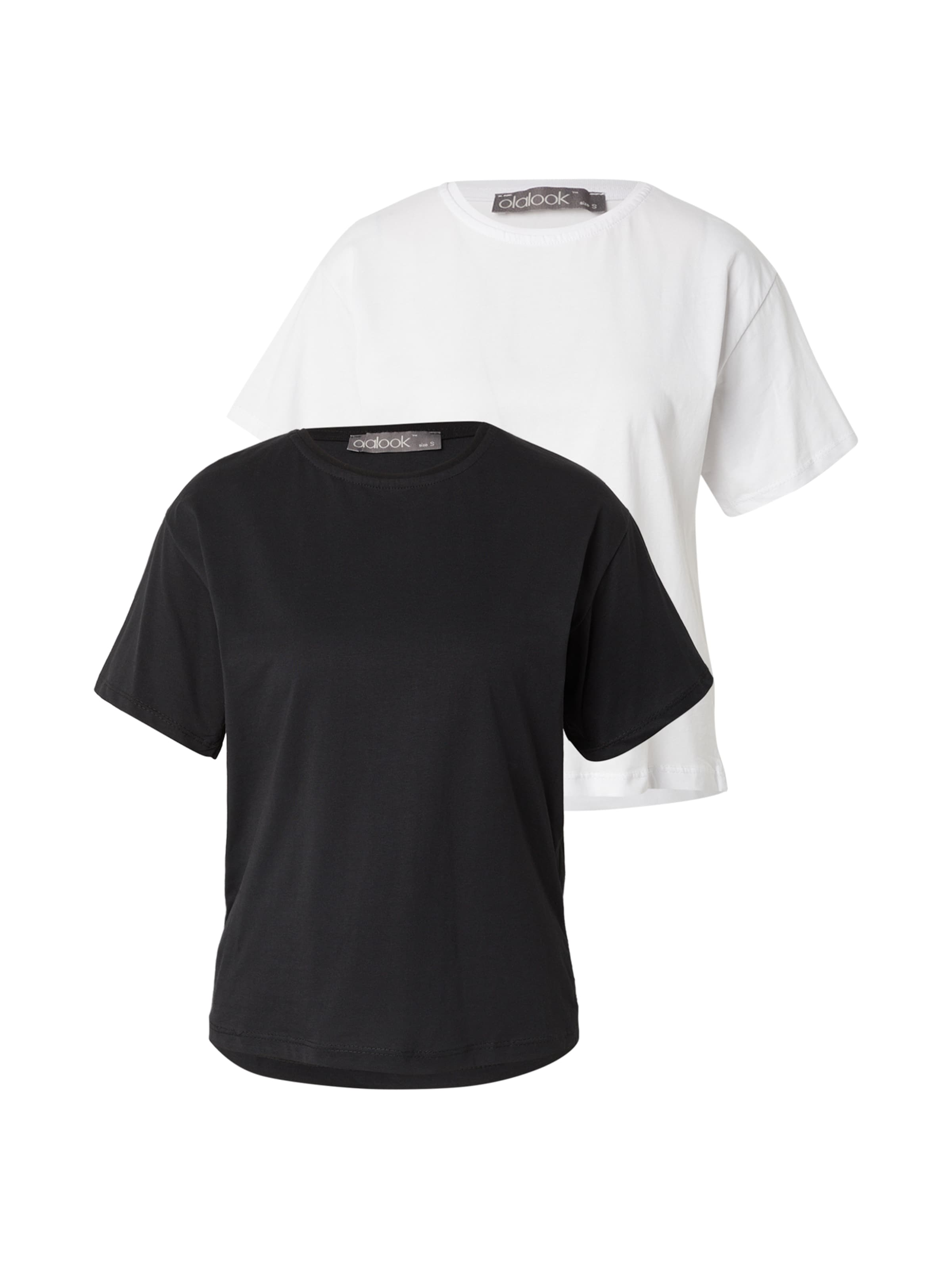 olalook T-Shirt in Schwarz: Vorderseite