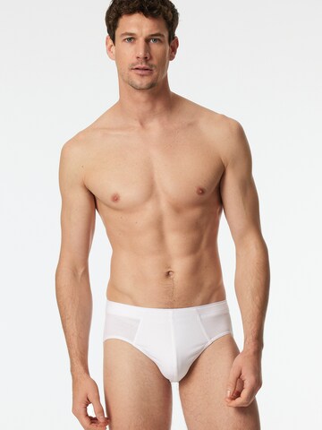 SCHIESSER Slip ' Premium Cotton ' in White: front