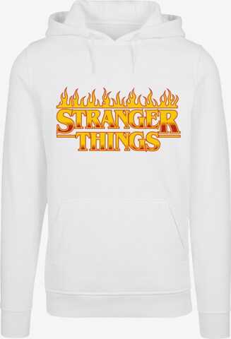 F4NT4STIC Sweatshirt 'Stranger Things Netflix TV Series' in Wit: voorkant