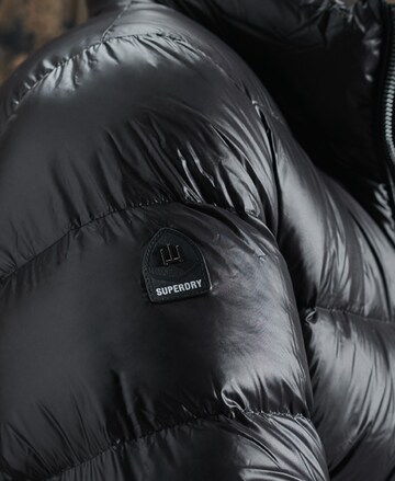 Superdry Between-Season Jacket 'Luxe Alpine' in Black