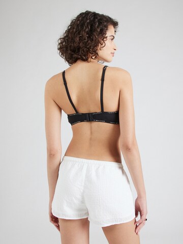 Tommy Hilfiger Underwear Push-up Podprsenka - Čierna