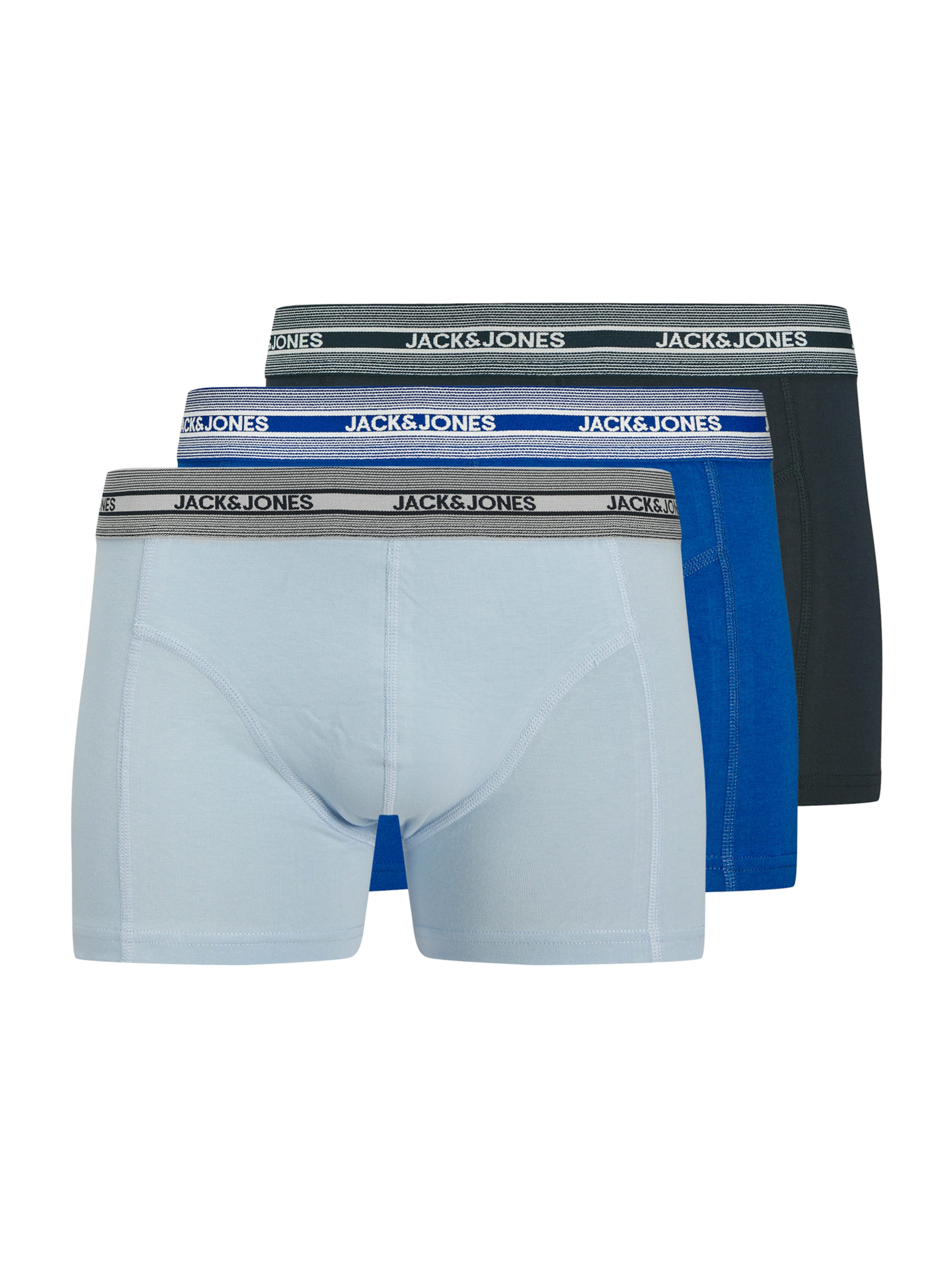 JACK & JONES Boxerky 'JACLEO' - Modrá: predná strana