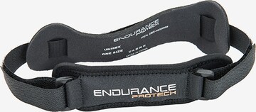 ENDURANCE Kniebandage in Schwarz: predná strana