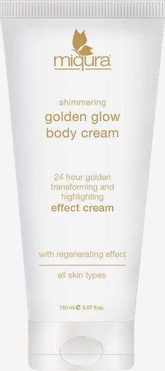 Miqura Body Lotion 'Golden Glow' in White, Item view