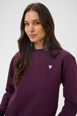 Kaffe Sweatshirt 'KAliddy' i lilla