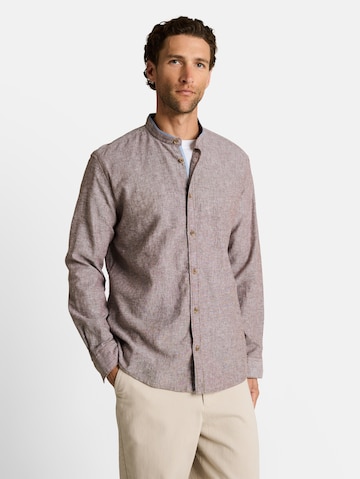 TOM TAILOR Regular Fit Hemd in Braun: Vorderseite