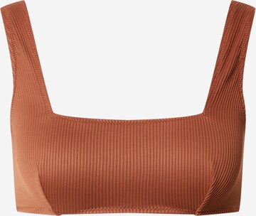 ETAM Bustier Top 'TAYLOR' in Braun: predná strana