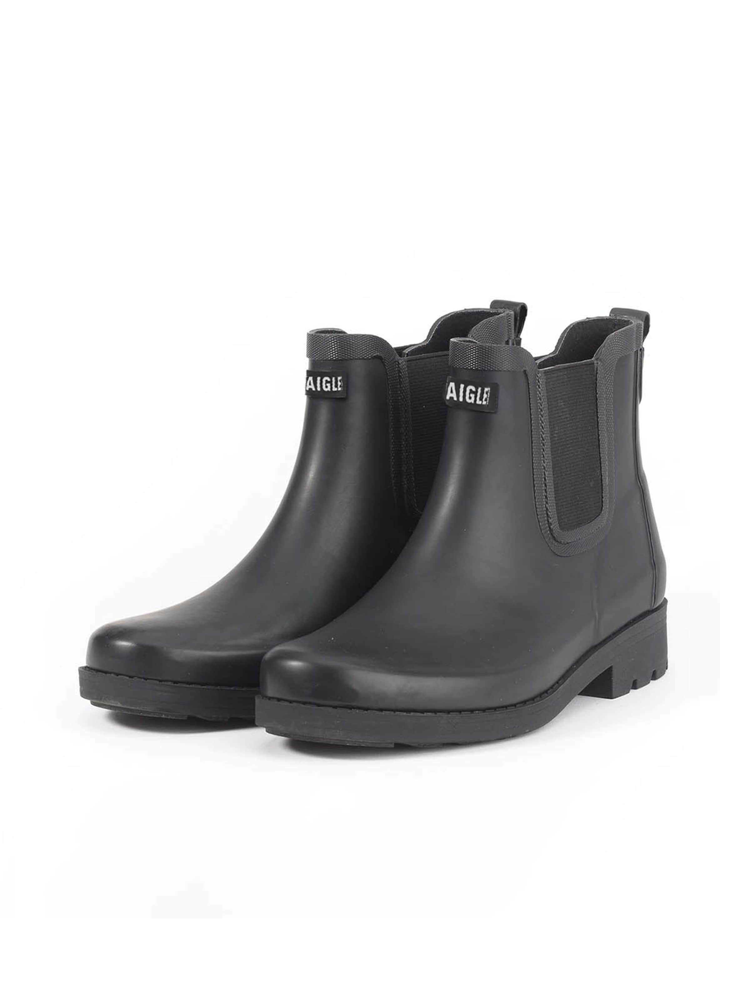 Bottines ' CARVILLE ' AIGLE en noir
