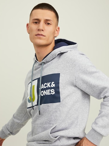 Bluză de molton 'Logan' de la JACK & JONES pe gri